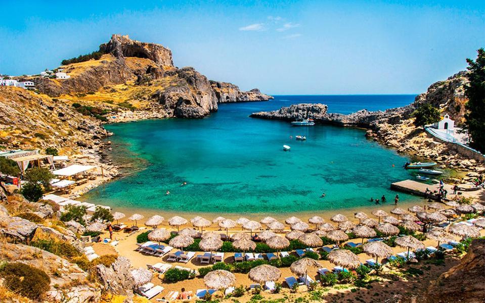 Lindos Luxury Retro Villas Dış mekan fotoğraf